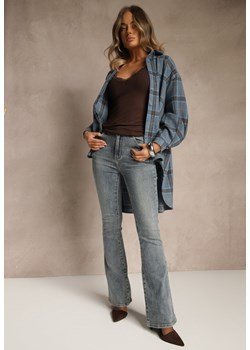Niebieskie Jeansy o Fasonie Flare Regular Waist Setava ze sklepu renee.pl w kategorii Jeansy damskie - zdjęcie 186171587
