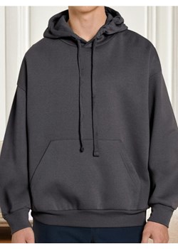 Sinsay - Bluza hoodie comfort fit - szary - id: 2327O-86X - marki Sinsay - 186172995 Sinsay - Bluza hoodie comfort fit - szary ze sklepu Sinsay w kategorii Bluzy męskie - zdjęcie 186172995