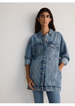 Reserved - Denimowa kurtka - niebieski ze sklepu Reserved w kategorii Kurtki damskie - zdjęcie 186174315