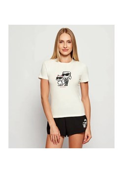 Karl Lagerfeld Góra od piżamy IKON | Regular Fit ze sklepu Gomez Fashion Store w kategorii Piżamy damskie - zdjęcie 186175256