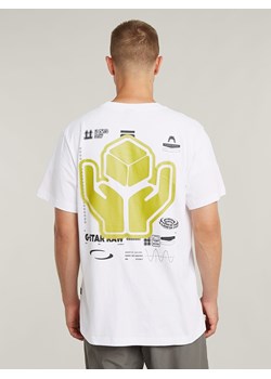G-Star Koszulka w kolorze białym ze sklepu Limango Polska w kategorii T-shirty męskie - zdjęcie 186176499
