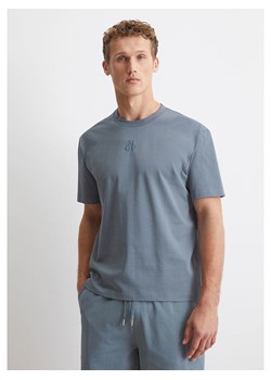Marc O´Polo Bodywear Koszulka w kolorze niebieskim ze sklepu Limango Polska w kategorii T-shirty męskie - zdjęcie 186176587