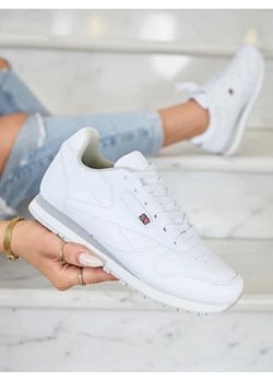 Sneaker Atelier Bianca - Klasyczne Białe Buty Damskie ze sklepu royalfashion.pl w kategorii Buty sportowe damskie - zdjęcie 186176796