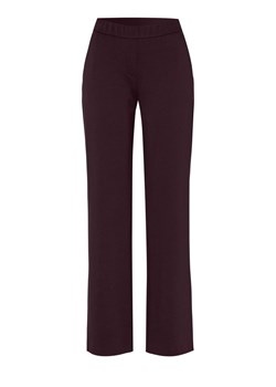 TONI Spodnie Kobiety wiskoza bordowy jednolity ze sklepu vangraaf w kategorii Spodnie damskie - zdjęcie 186178658