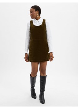 Marc O'Polo Denim Damska sukienka sztruksowa Kobiety Bawełna khaki jednolity ze sklepu vangraaf w kategorii Sukienki - zdjęcie 186178688