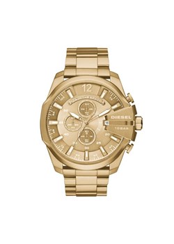 Diesel Zegarek Mega Chief DZ4360 Złoty ze sklepu MODIVO w kategorii Zegarki - zdjęcie 186180556