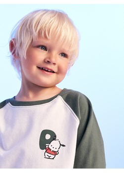 Reserved - Longlseeve Pochacco - złamana biel ze sklepu Reserved w kategorii T-shirty chłopięce - zdjęcie 186182097