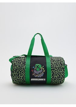 Reserved - Sportowa torba Minecraft - czarny ze sklepu Reserved w kategorii Torby i walizki dziecięce - zdjęcie 186182258