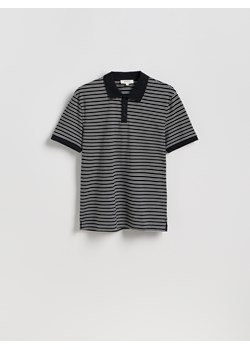 Reserved - Koszulka polo regular w paski - wielobarwny ze sklepu Reserved w kategorii T-shirty męskie - zdjęcie 186182897