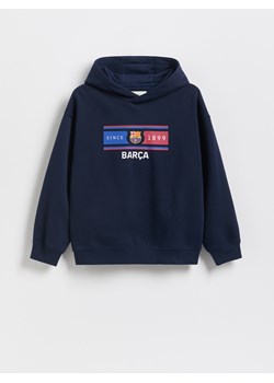 Reserved - Bluza FC Barcelona - granatowy ze sklepu Reserved w kategorii Bluzy chłopięce - zdjęcie 186183019