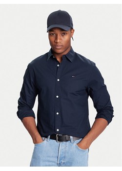 Tommy Jeans Koszula DM0DM22026 Granatowy Regular Fit ze sklepu MODIVO w kategorii Koszule męskie - zdjęcie 186186656