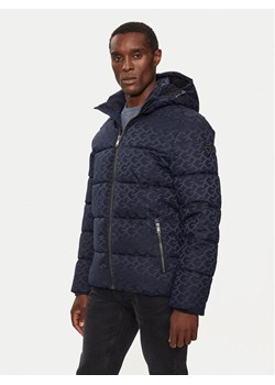 Guess Kurtka puchowa M4BL42 WG9L2 Granatowy Regular Fit ze sklepu MODIVO w kategorii Kurtki męskie - zdjęcie 186186658
