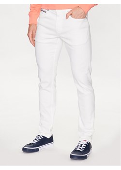 Tommy Hilfiger Jeansy Houston MW0MW31391 Biały Slim Fit ze sklepu MODIVO w kategorii Jeansy męskie - zdjęcie 186186687