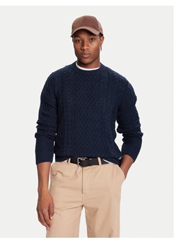 Tommy Jeans Sweter DM0DM22101 Granatowy Regular Fit ze sklepu MODIVO w kategorii Swetry męskie - zdjęcie 186186689