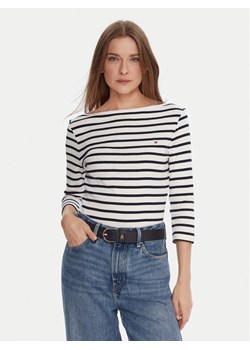 Tommy Hilfiger Bluzka WW0WW40589 Biały Regular Fit ze sklepu MODIVO w kategorii Bluzki damskie - zdjęcie 186186725