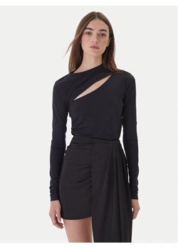 PINKO Bluzka Corazon 106085 A308 Czarny Regular Fit ze sklepu MODIVO w kategorii Bluzki damskie - zdjęcie 186186745