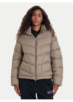 Napapijri Kurtka zimowa A-Ega NP0A88XD Szary Regular Fit ze sklepu MODIVO w kategorii Kurtki damskie - zdjęcie 186186755