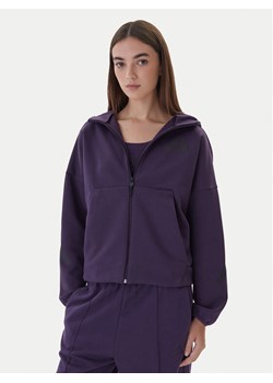 adidas Bluza Z.N.E. KC4569 Fioletowy Loose Fit ze sklepu MODIVO w kategorii Bluzy damskie - zdjęcie 186186766