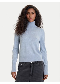 Guess Jeans Golf W4BR15 Z3HO2 Błękitny Regular Fit ze sklepu MODIVO w kategorii Swetry damskie - zdjęcie 186186786