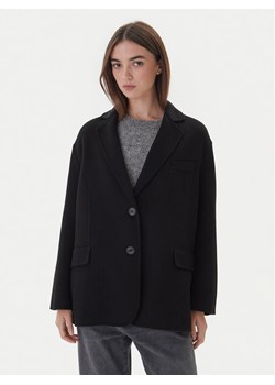ViCOLO Płaszcz wełniany TF0005 Czarny Regular Fit ze sklepu MODIVO w kategorii Płaszcze damskie - zdjęcie 186186799