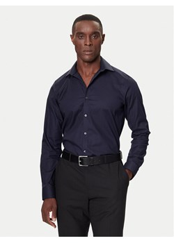 Guess Koszula LV019EU006 Granatowy Slim Fit ze sklepu MODIVO w kategorii Koszule męskie - zdjęcie 186186807