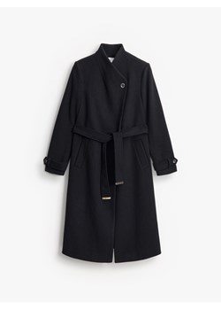 Mohito - Płaszcz z wełną - czarny ze sklepu Mohito w kategorii Płaszcze damskie - zdjęcie 186187778