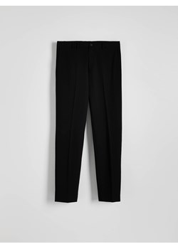 Reserved - Garniturowe spodnie slim fit - czarny ze sklepu Reserved w kategorii Spodnie męskie - zdjęcie 186188608