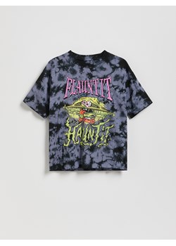 Reserved - T-shirt SpongeBob - granatowy ze sklepu Reserved w kategorii T-shirty chłopięce - zdjęcie 186188719
