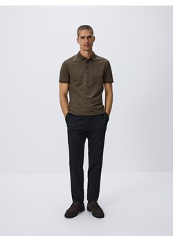 Reserved - Koszulka polo regular fit - ciemnozielony - id: 300EF-79X - marki Reserved - 186188738 Reserved - Koszulka polo regular fit - ciemnozielony ze sklepu Reserved w kategorii T-shirty męskie - zdjęcie 186188738