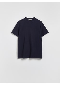 Reserved - Strukturalny t-shirt comfort fit - granatowy ze sklepu Reserved w kategorii T-shirty męskie - zdjęcie 186189529