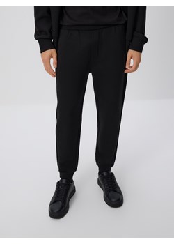 Reserved - Spodnie dresowe slim fit - czarny ze sklepu Reserved w kategorii Spodnie męskie - zdjęcie 186190058