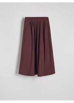 Reserved - Spódnica midi - karminowy ze sklepu Reserved w kategorii Spódnice - zdjęcie 186190097