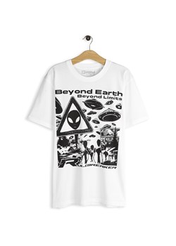 GATE Bawełniana koszulka z nadrukiem S ze sklepu gateshop w kategorii T-shirty męskie - zdjęcie 186192269