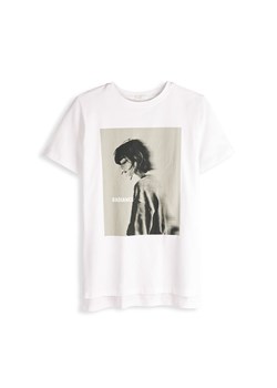 GATE Bawełniany t-shirt z nadrukiem 34 ze sklepu gateshop w kategorii Bluzki damskie - zdjęcie 186192535
