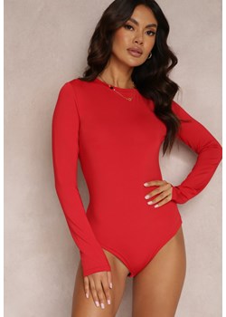 Czerwone Body Glorya ze sklepu renee.pl w kategorii Body damskie - zdjęcie 186192745