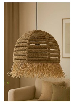 ABERTO DESIGN Lampa wisząca w kolorze beżowym - wys. 70 x Ø 30 cm ze sklepu Limango Polska w kategorii Oświetlenie - zdjęcie 186192875