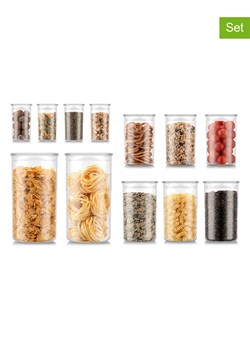 bodum Pojemniki (12 szt.) &quot;Presso&quot; w kolorze szarym ze sklepu Limango Polska w kategorii Pojemniki kuchenne - zdjęcie 186192957