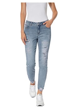 Heine Dżinsy - Slim fit - w kolorze błękitnym ze sklepu Limango Polska w kategorii Jeansy damskie - zdjęcie 186195398
