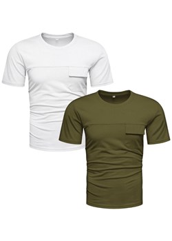 Komplet 2 koszulek męskich Recea ze sklepu Recea.pl w kategorii T-shirty męskie - zdjęcie 186195899