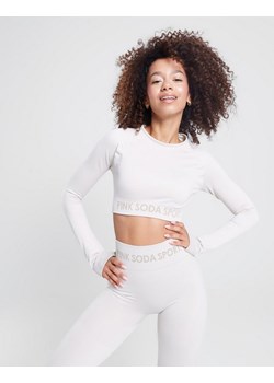 PINK SODA TOP LOGO SMLS LS PMST ze sklepu JD Sports  w kategorii Bluzki damskie - zdjęcie 186196835