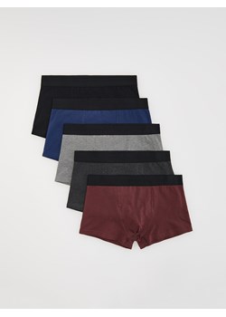 Reserved - 5 pack bokserek Classic - bordowy ze sklepu Reserved w kategorii Majtki męskie - zdjęcie 186197256