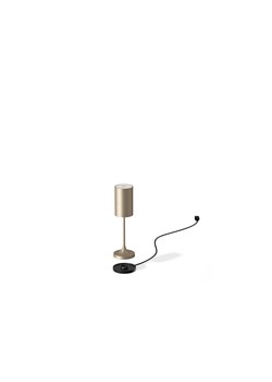 Bezprzewodowa lampa LED do restauracji VINA 200 szczotkowany mosiądz 6 sztuk/komplet ze sklepu Lysne w kategorii Lampy stołowe - zdjęcie 186199327