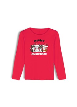 GATE Bawełniana koszulka z nadrukiem 3Y ze sklepu gateshop w kategorii Bluzki dziewczęce - zdjęcie 186199357