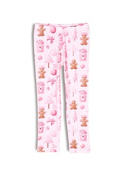 GATE Miękkie legginsy z nadrukiem 3Y ze sklepu gateshop w kategorii Spodnie dziewczęce - zdjęcie 186199379