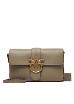 Torebka PINKO Love One Classic Slouchy Fl Al 25-26 PLTT 104524 A0QO Szary ze sklepu eobuwie.pl w kategorii Listonoszki - zdjęcie 186199849