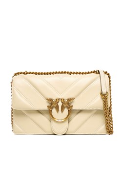 Torebka PINKO Love One Classic Light Dc Al 25-26 PLTT 104549 A2OS Écru ze sklepu eobuwie.pl w kategorii Listonoszki - zdjęcie 186199877
