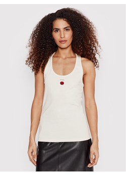 Pinko Top Capriate 1G178F Y7WQ Beżowy Regular Fit ze sklepu MODIVO w kategorii Bluzki damskie - zdjęcie 186200407