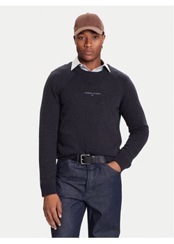 Tommy Jeans Sweter DM0DM22097 Granatowy Regular Fit ze sklepu MODIVO w kategorii Swetry męskie - zdjęcie 186200468