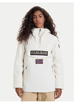 Napapijri Kurtka anorak Rainforest NP0A4GM6 Écru Regular Fit ze sklepu MODIVO w kategorii Kurtki damskie - zdjęcie 186200497