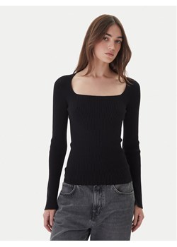 Kontatto Sweter 3M0830C Czarny Slim Fit - id: 0000305816320 - marki Kontatto - 186200527 Kontatto Sweter 3M0830C Czarny Slim Fit ze sklepu MODIVO w kategorii Swetry damskie - zdjęcie 186200527